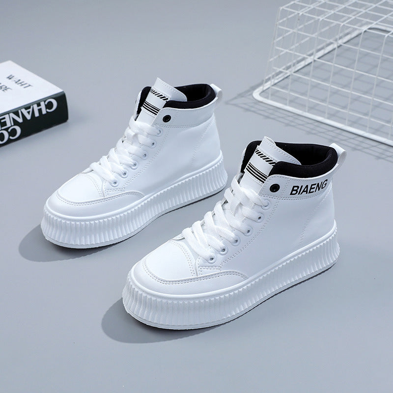Damen Sneaker Hoch Modisch mit Dämpfung