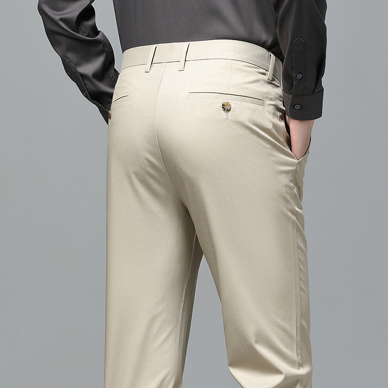 Schlanke Herren Chino Hose Elegant Modern