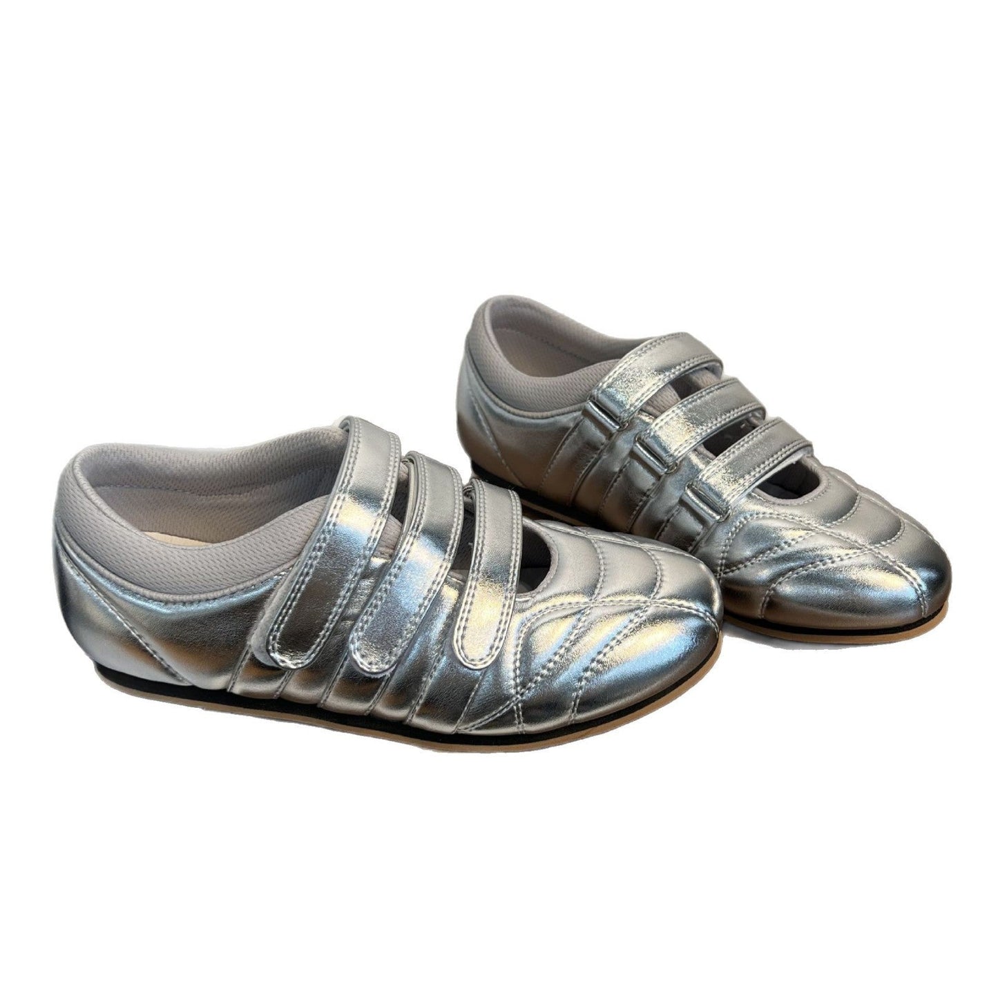 Damen Sneaker Atmungsaktiv Komfortabel mit Klettverschluss
