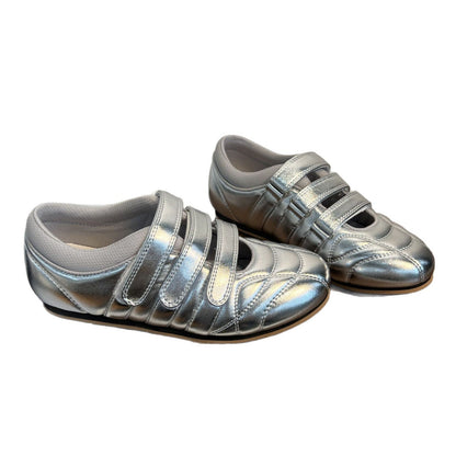 Damen Sneaker Atmungsaktiv Komfortabel mit Klettverschluss