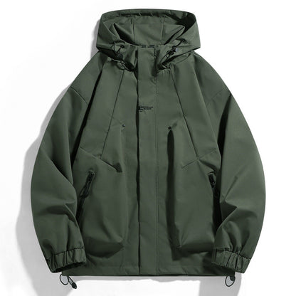 Herren Outdoorjacke Wasser- und Windschutz Funktionell