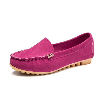 Damen Mokassin Slipper Bequem Flexible Sohle Modern