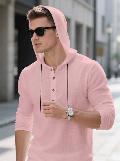 Herren Kapuzenpullover Trendig Grau