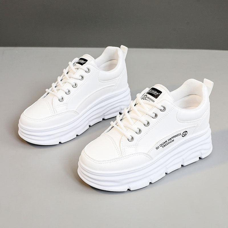 Damen Sneaker PlattformSchuhe Bequem Ergonomisch