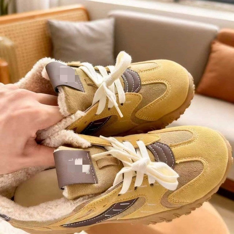 Damen Sneaker Warm Bequem Outdoor Schuhe