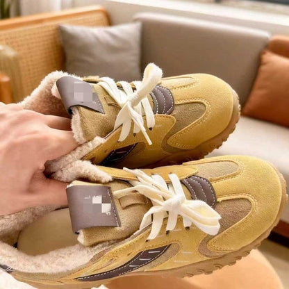 Damen Sneaker Warm Bequem Outdoor Schuhe
