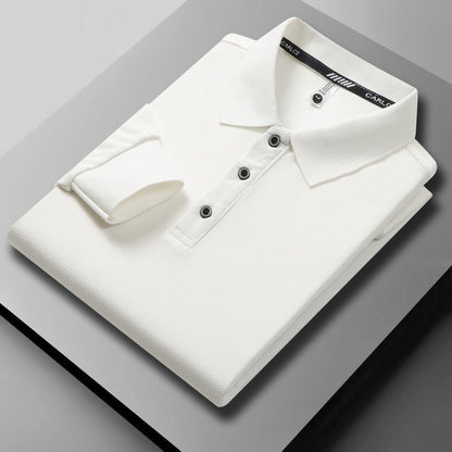 Herren Poloshirt atmungsaktiv Piqué mit Knopfleiste Elegent