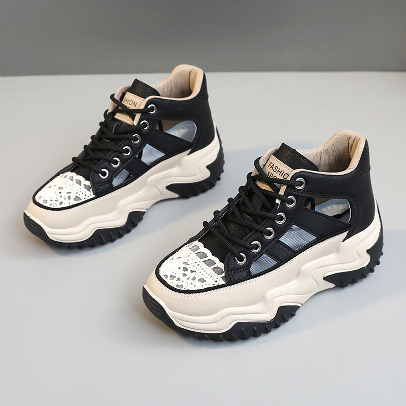 Damen Sneaker Hochwertig Bequem Modisch