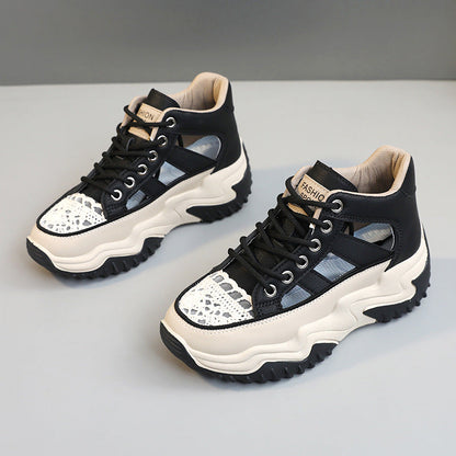 Damen Sneaker Hochwertig Bequem Modisch