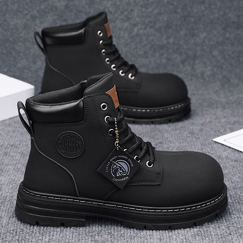 Damen Arbeitsstiefel Robust Rutschfest Knöchelhoch