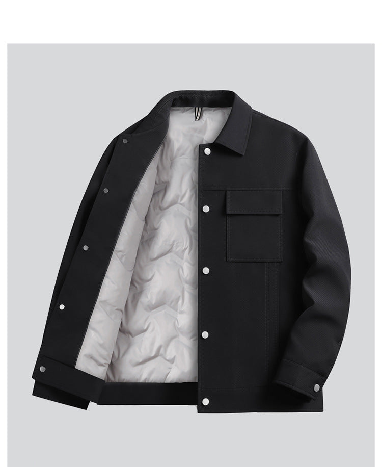 Herren Overshirt Jacke Modern mit Taschen Praktisch