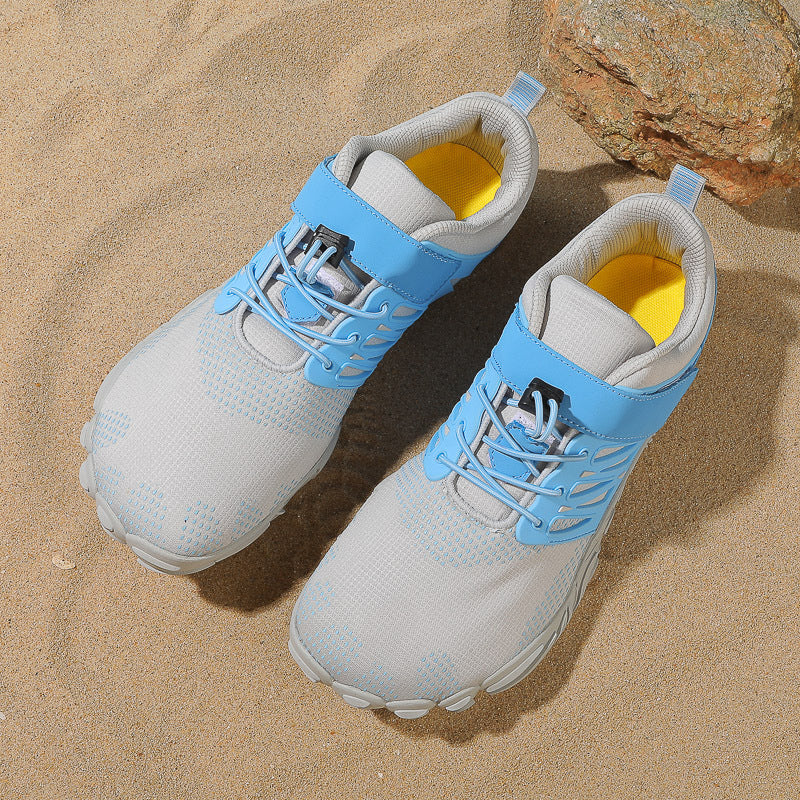 Damen Fitnessschuhe Aqua Sportschuhe Schnellschnürsystem