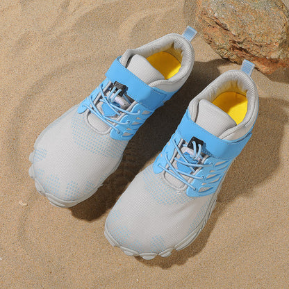 Damen Fitnessschuhe Aqua Sportschuhe Schnellschnürsystem