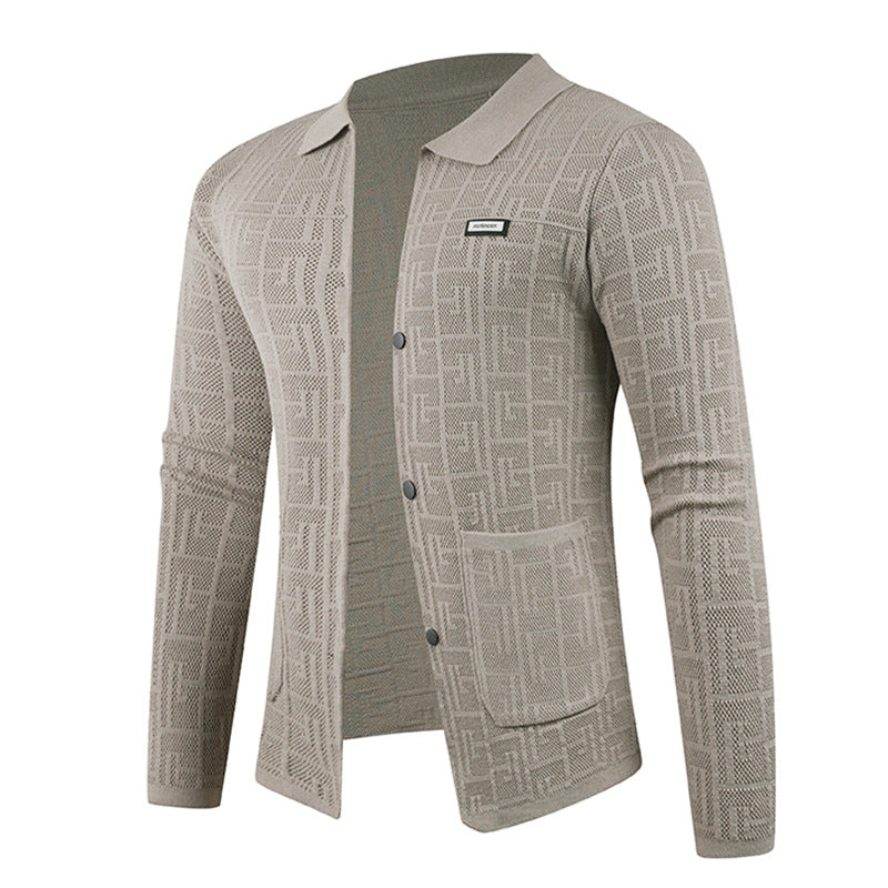 Herren Strickjacke Modern Trendig Einzigartig