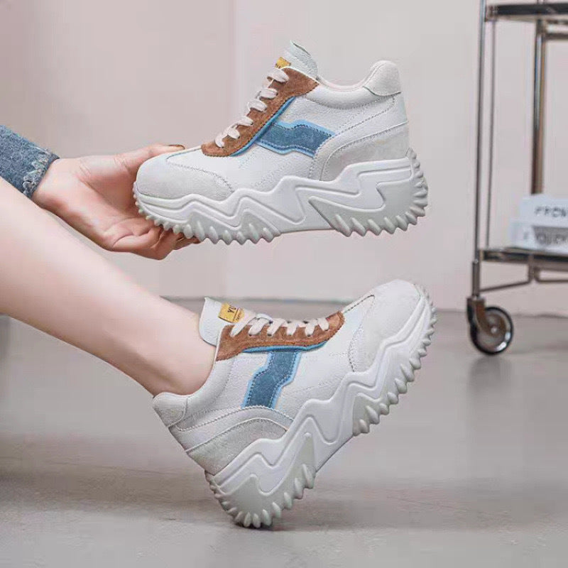 Damen Sneaker Chunky Bequem Mode Schuhe