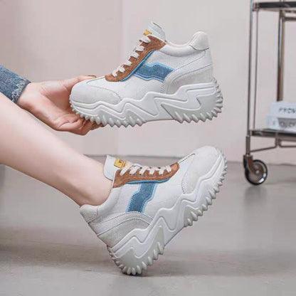 Damen Sneaker Chunky Bequem Mode Schuhe