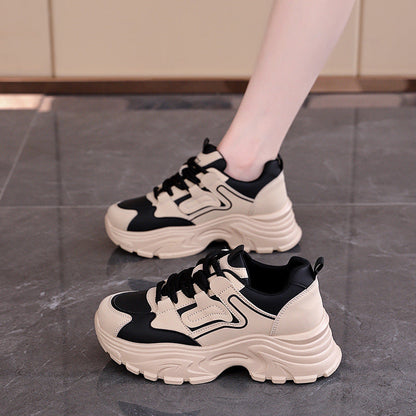 Damen Sneaker Chunky Bequem Luftdurchlässig