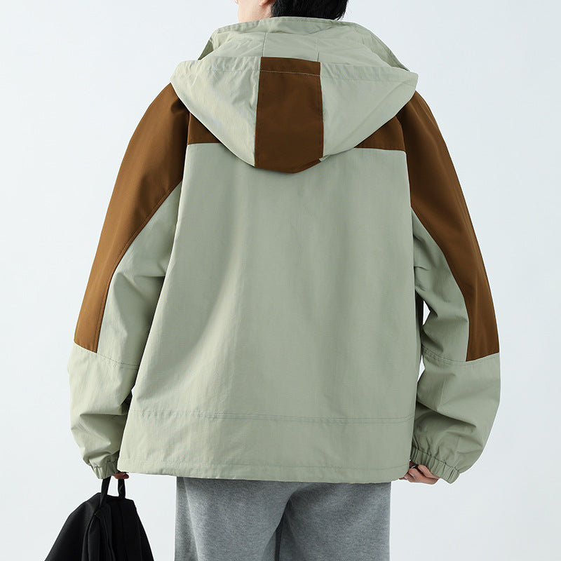 Wasserabweisende Outdoorjacke Unisex Winddicht