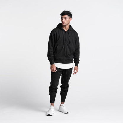 Herren Sportset Kapuzenjacke Jogginghose Set Funktionell