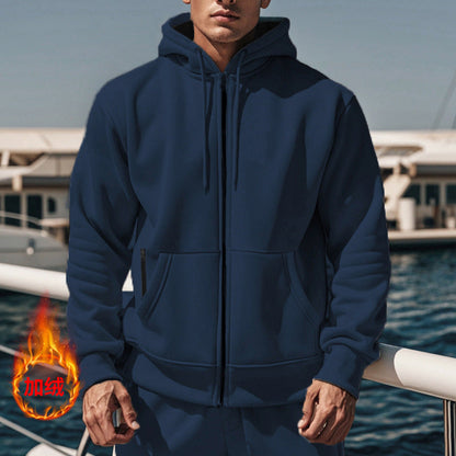 Herren Sportliche Kapuzenjacke: Glamour Sportlich