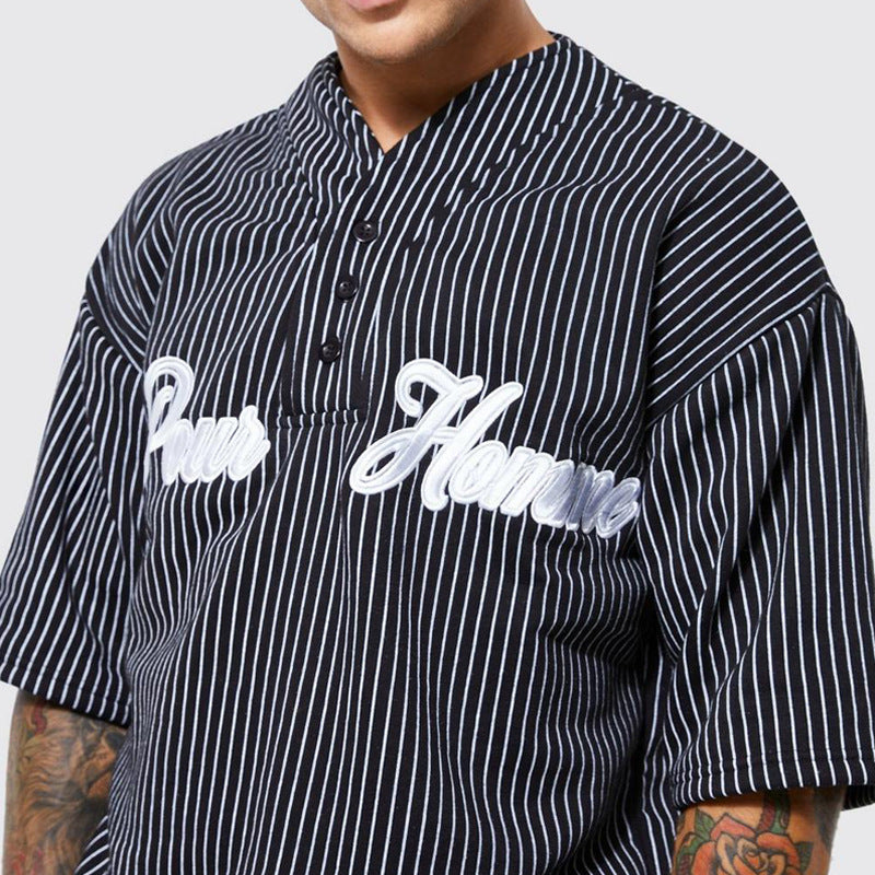 Herren Freizeitanzug Kurzarm Modern Sportlich - BerlinGlamour