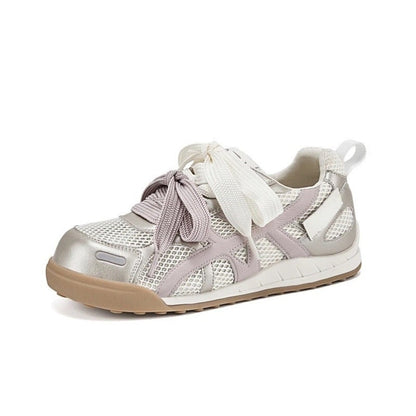 Damen Sneaker Atmungsaktiv Mesh Freizeitschuhe Sportlich