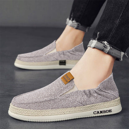 Damen Slip-On Schuhe Bequem Elastisch Rutschfest