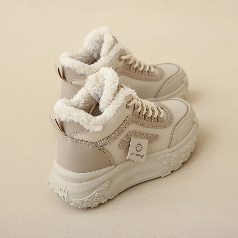 Damen Sport-Sneaker Warm Winter Fleece Innenfutter