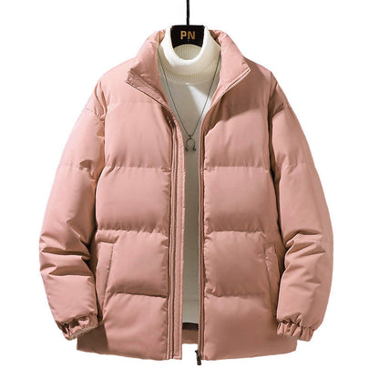 Herren Steppjacke Warm Elastisch High Kragen