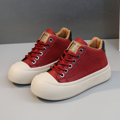 Damen Sneaker High-Top bequem Sportlich Schwarz