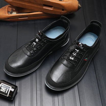 Herren Schnürschuhe Sportlich Atmungsaktiv Rutschfest