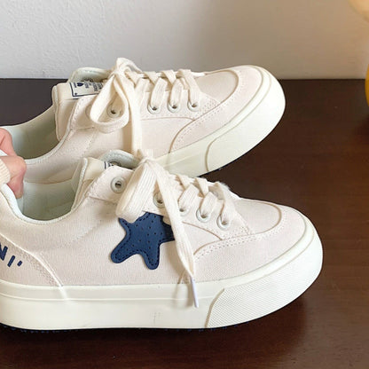 Damen Sneaker Leinen Bequem Komfort Schuhe Modisch