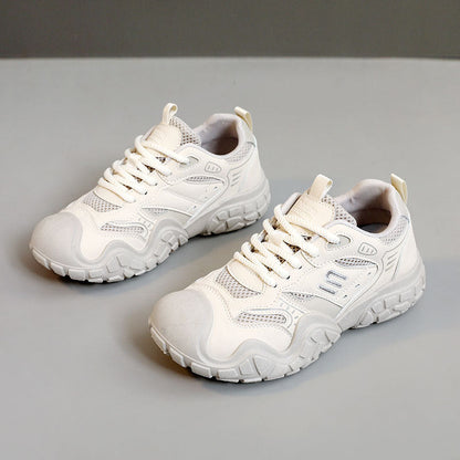 Damen Sneaker Sportlich Atmungsaktiv Mit Mesh-Obermaterial