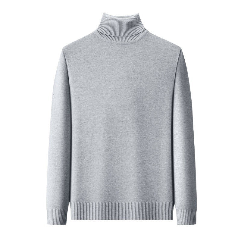 Herren Rollkragenpullover Eleganter Baumwolle Modern - BerlinGlamour