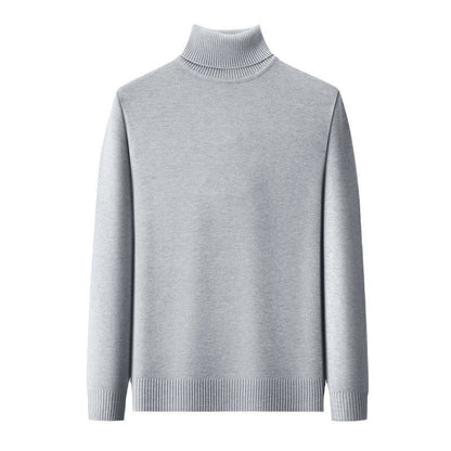 Herren Rollkragenpullover Eleganter Baumwolle Modern - BerlinGlamour