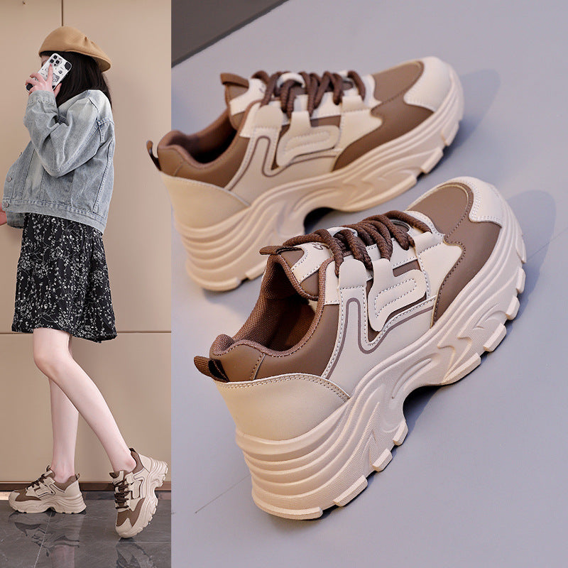 Damen Sneaker Chunky Bequem Luftdurchlässig - BerlinGlamour