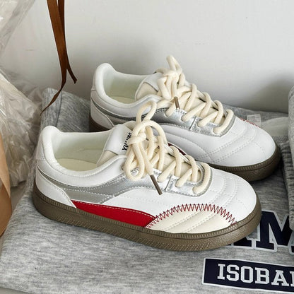 Damen Sneaker Sportlich Bequem Geprägt
