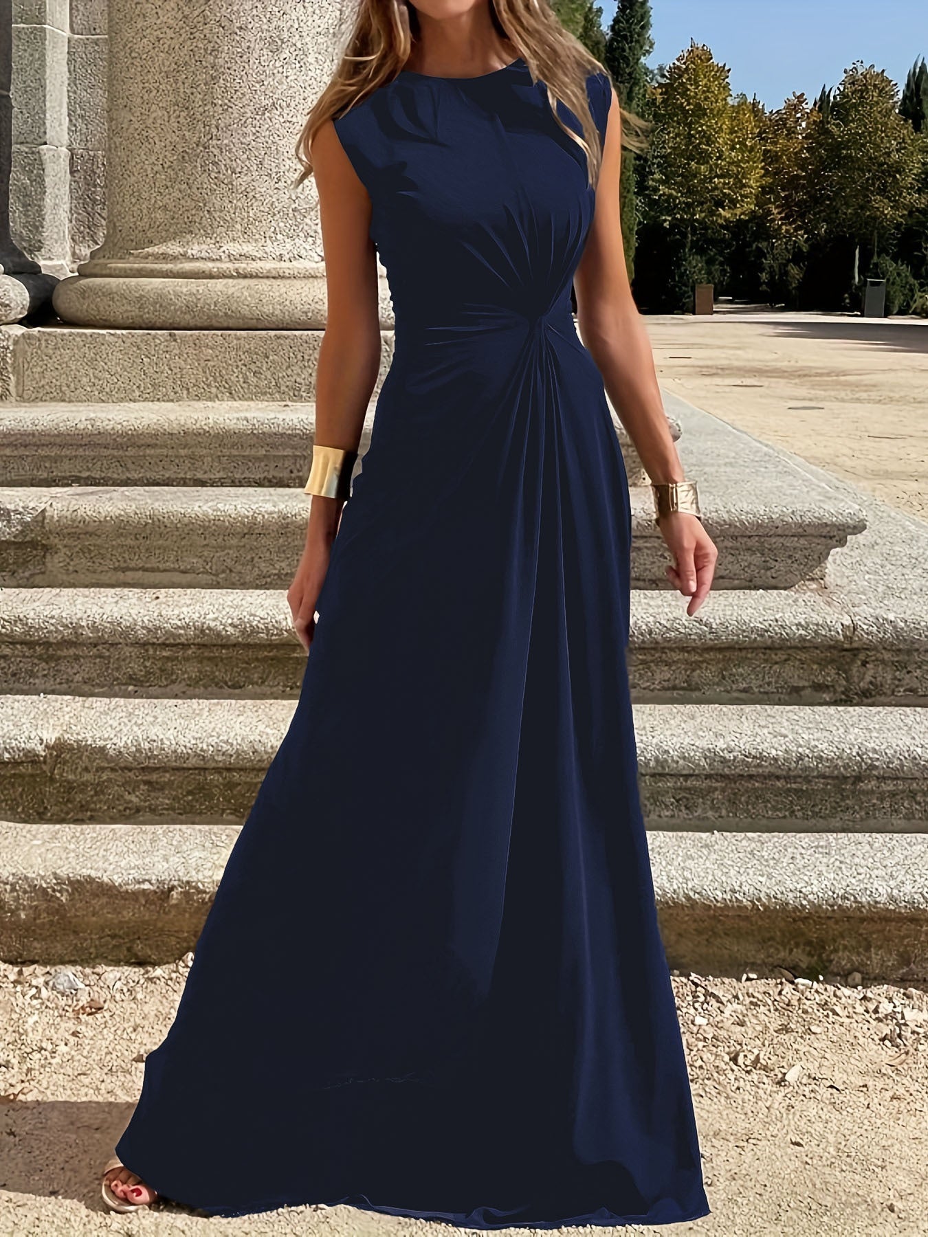 Elegantes Abendkleid Damen Figurbetont Lang