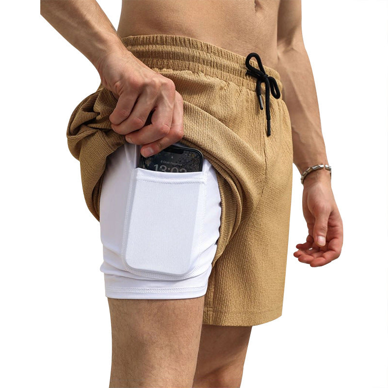 Herren Sport Shorts mit Handytasche Freizeit