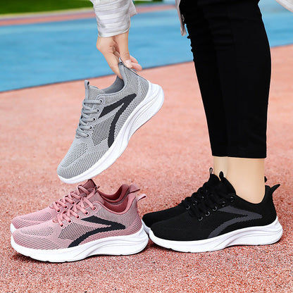 Damen Sneaker Atmungsaktiv Comfort Schuhe Flexibel