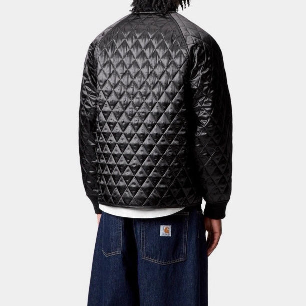 Herren Steppjacke Baumwolle Warm mit Reißverschluss