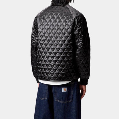 Herren Steppjacke Baumwolle Warm mit Reißverschluss