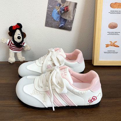 Damen Sneaker Sportlich Bequem Weich