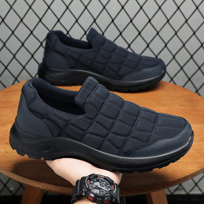 Damen Sneaker Bequem Leicht Slip-On Schuhe Mit Weichem Innenleben