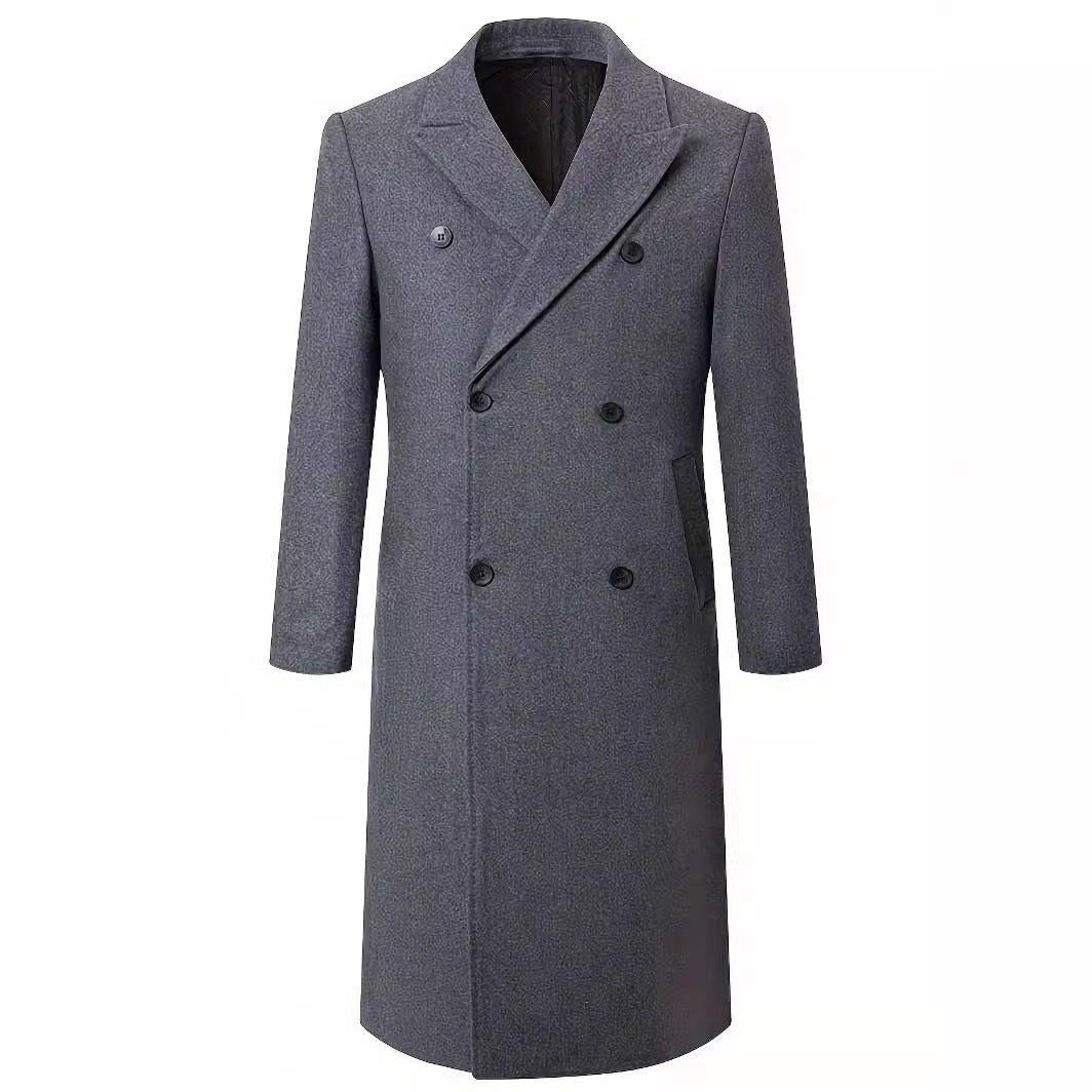 Herren Übergangsmantel Elegant Tailliert Modern
