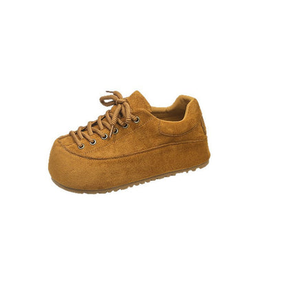 Weiche Damen Sneaker Wildleder KomfortSchuhe Heidi Stil