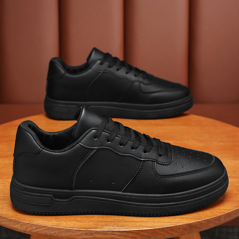 Damen Sneaker Robustes Leder Bequem Sportlich