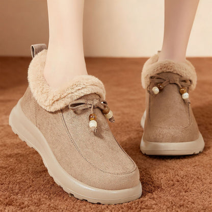 Damen Hüttenschuhe Warm Bequem Kuschelig Innenfutter
