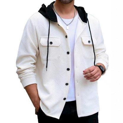Herren Kapuzenjacke Lässig Mit Taschen Sportlich