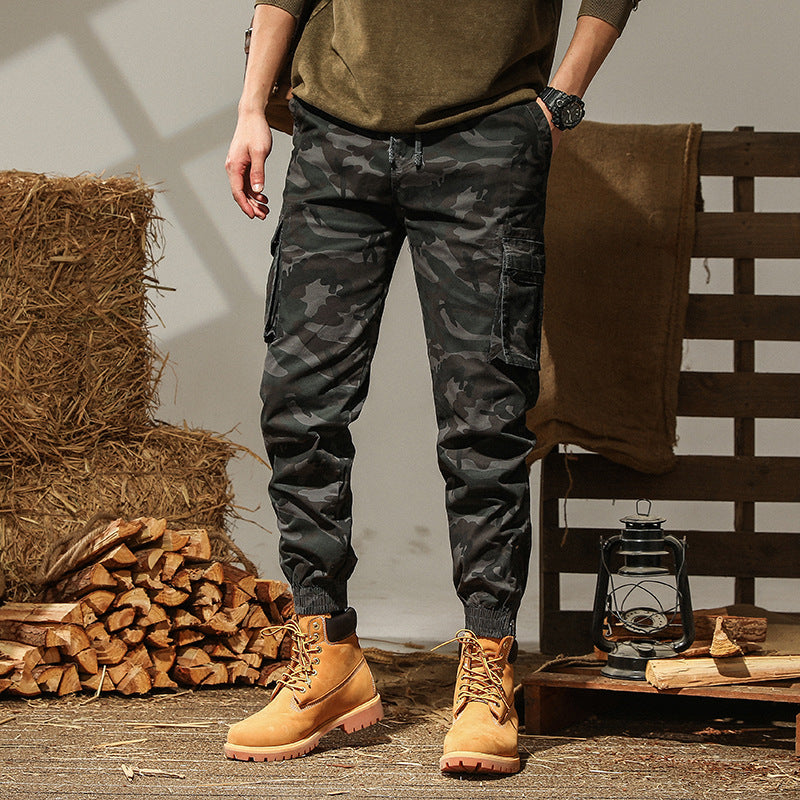 Herren Jogginghose Bequem mit Taschen Elastisch - BerlinGlamour